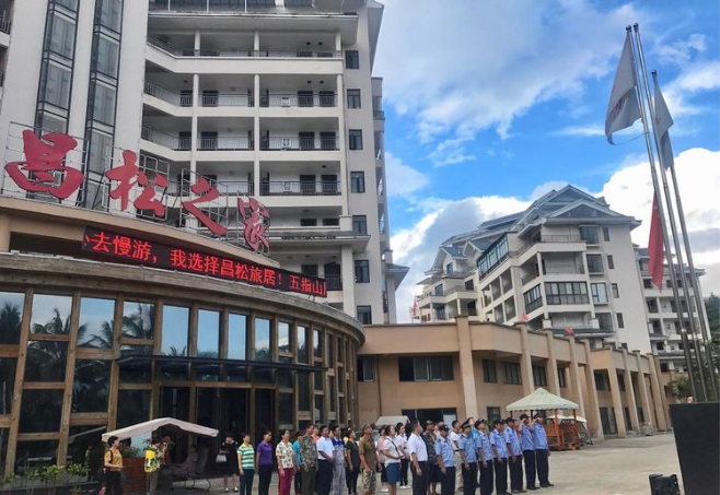 奥尔佳斯赶赴广州昌松集团 完美交付酒店地面铺装工程